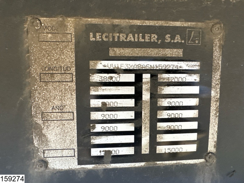 Lecitrailer Koel vries Carrier Vector 1550, Dhollandia - 냉동 세미 트레일러 : 사진 4 Lecitrailer Koel vries Carrier Vector 1550, Dhollandia - 냉동 세미 트레일러 : 사진 4