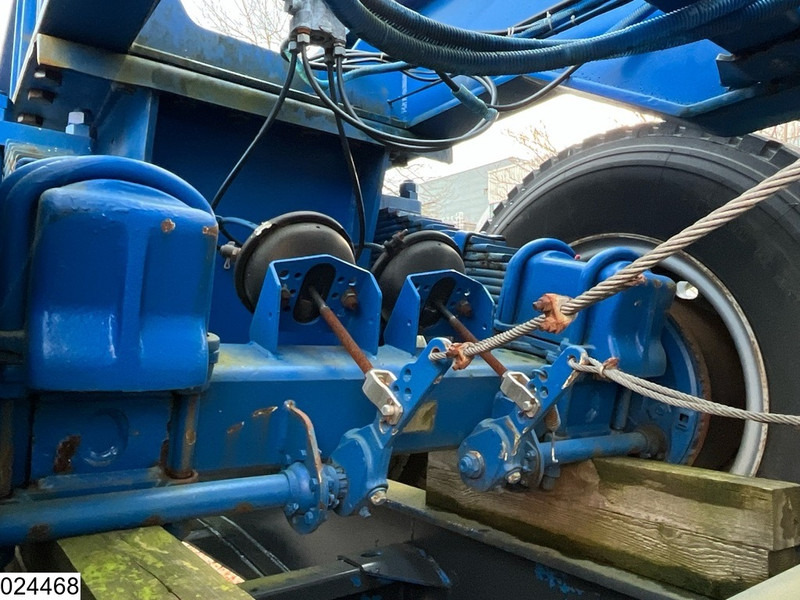 목재 세미 트레일러 Legras Openlaadbak Wood transport, Steel suspension : 사진 8