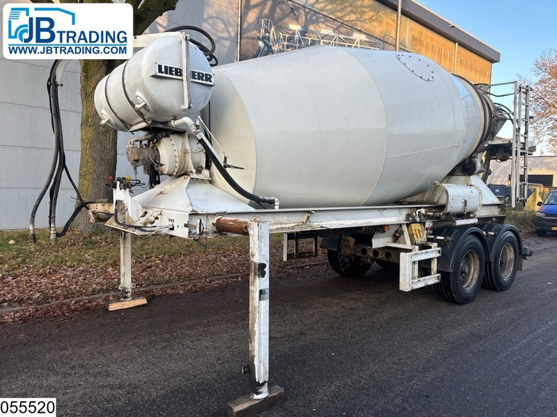 Liebherr Betonmixer Liebherr, 10m3 - 콘크리트 믹서 세미 트레일러 : 사진 1 Liebherr Betonmixer Liebherr, 10m3 - 콘크리트 믹서 세미 트레일러 : 사진 1