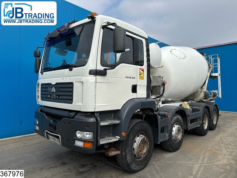 MAN TGA 32 360 8X4, Manual, Steel suspension, Stetter 9m3 - 콘크리트 믹서 트럭 : 사진 1 MAN TGA 32 360 8X4, Manual, Steel suspension, Stetter 9m3 - 콘크리트 믹서 트럭 : 사진 1