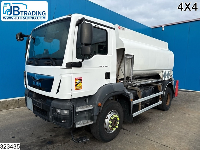 MAN TGM 18 340 4x4, EURO 6, 10500 Liter, 4 Comp. - 유조트럭 : 사진 1 MAN TGM 18 340 4x4, EURO 6, 10500 Liter, 4 Comp. - 유조트럭 : 사진 1