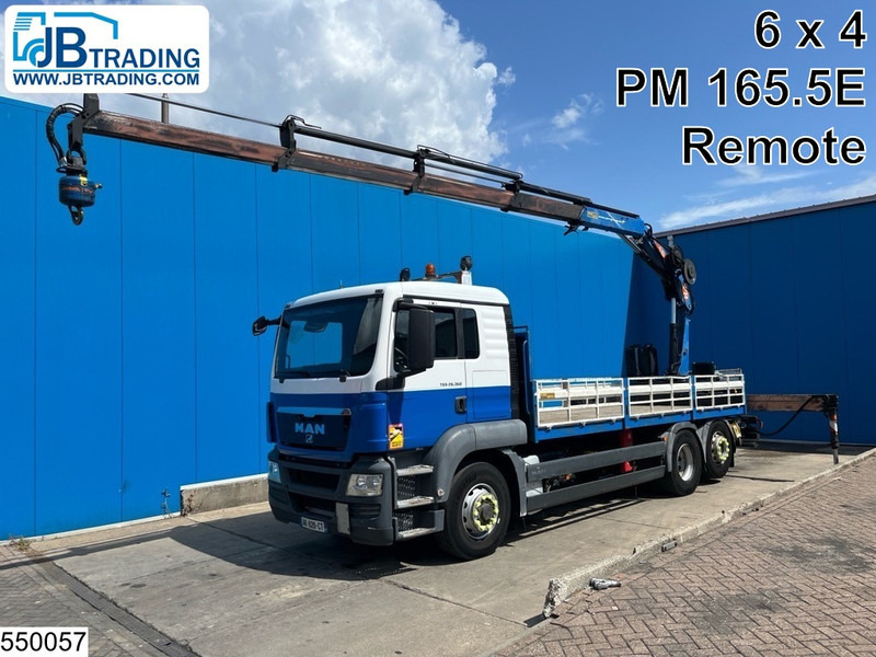MAN TGS 26 360 6x4, EURO 5, PM, Remote, Hydrodrive - 드롭사이드/ 플랫베드 트럭, 크레인 트럭 : 사진 1 MAN TGS 26 360 6x4, EURO 5, PM, Remote, Hydrodrive - 드롭사이드/ 플랫베드 트럭, 크레인 트럭 : 사진 1
