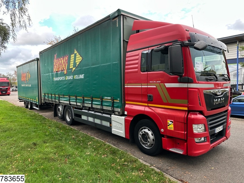 MAN TGX 26 460 6x2, EURO 6, Combi, Retarder, Lifitng roof - 커튼사이더 트럭 : 사진 3 MAN TGX 26 460 6x2, EURO 6, Combi, Retarder, Lifitng roof - 커튼사이더 트럭 : 사진 3