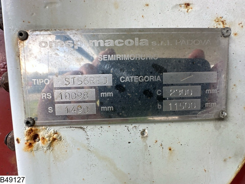 Macola Gas 56100 Liter, LPG GPL gas tank, Gaz, 1 Compartment - 유조 세미 트레일러 : 사진 4 Macola Gas 56100 Liter, LPG GPL gas tank, Gaz, 1 Compartment - 유조 세미 트레일러 : 사진 4