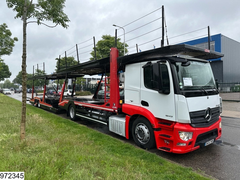Mercedes-Benz 1843 EURO 6, Lohr, Multilohr, Retarder, Combi - 자동 운반 장치 트럭 : 사진 3 Mercedes-Benz 1843 EURO 6, Lohr, Multilohr, Retarder, Combi - 자동 운반 장치 트럭 : 사진 3