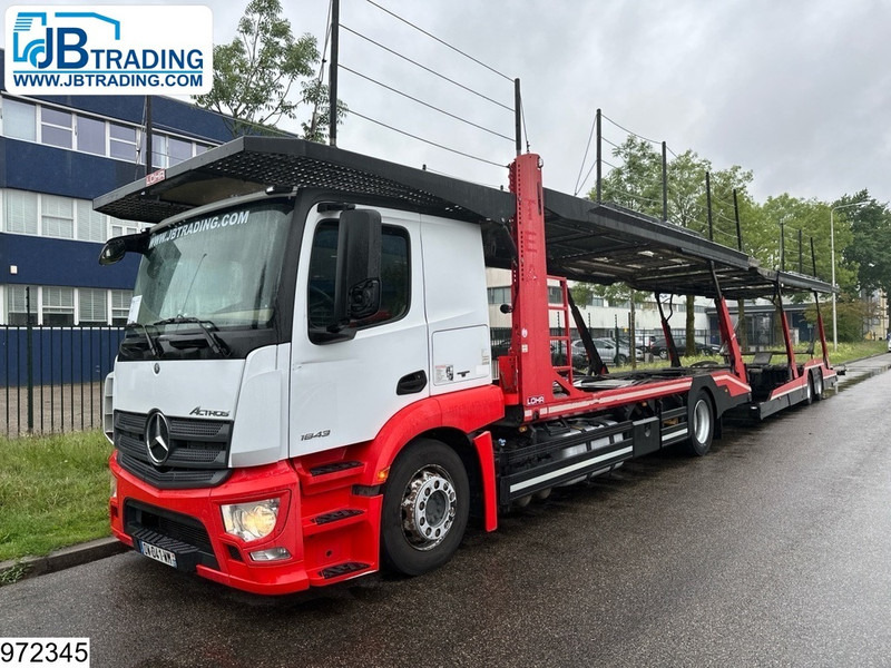 Mercedes-Benz 1843 EURO 6, Lohr, Multilohr, Retarder, Combi - 자동 운반 장치 트럭 : 사진 1 Mercedes-Benz 1843 EURO 6, Lohr, Multilohr, Retarder, Combi - 자동 운반 장치 트럭 : 사진 1
