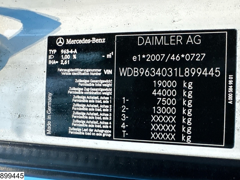 트랙터 유닛 Mercedes-Benz Actros 1842 EURO 6, Engine problem : 사진 7