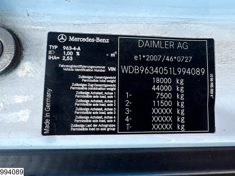 Mercedes-Benz Actros 1843 EURO 6, Hydrauliek, Retarder, LOHR - 트랙터 유닛 : 사진 5 Mercedes-Benz Actros 1843 EURO 6, Hydrauliek, Retarder, LOHR - 트랙터 유닛 : 사진 5