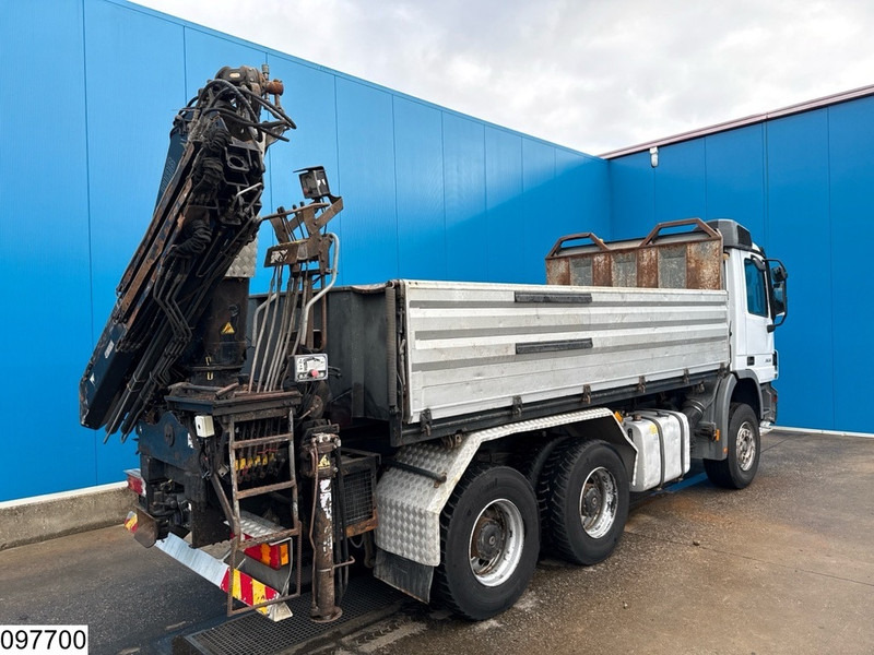 Mercedes-Benz Actros 2636 6x4, EURO 3, HIAB, Telligent 16 - 덤프트럭, 크레인 트럭 : 사진 2 Mercedes-Benz Actros 2636 6x4, EURO 3, HIAB, Telligent 16 - 덤프트럭, 크레인 트럭 : 사진 2