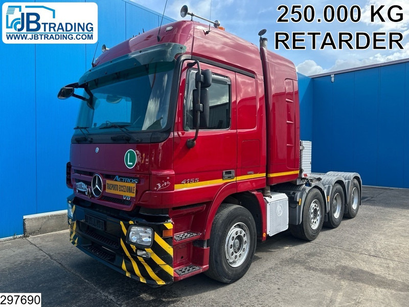 Mercedes-Benz Actros 4155 8X4, EURO 5, Retarder, Standairco, 250.000 KG - 트랙터 유닛 : 사진 1 Mercedes-Benz Actros 4155 8X4, EURO 5, Retarder, Standairco, 250.000 KG - 트랙터 유닛 : 사진 1