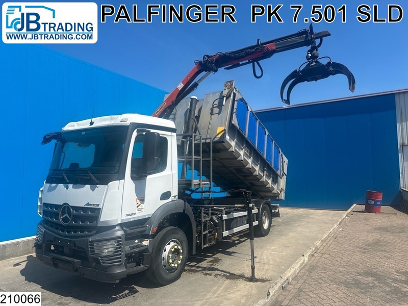 Mercedes-Benz Arocs 1833 EURO 6, Kipper, Palfinger - 덤프트럭, 크레인 트럭 : 사진 1 Mercedes-Benz Arocs 1833 EURO 6, Kipper, Palfinger - 덤프트럭, 크레인 트럭 : 사진 1