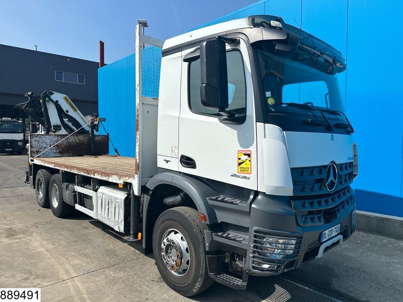 Mercedes-Benz Arocs 2636 6X4, EURO 6, Steel suspension, Palfinger - 드롭사이드/ 플랫베드 트럭, 크레인 트럭 : 사진 3 Mercedes-Benz Arocs 2636 6X4, EURO 6, Steel suspension, Palfinger - 드롭사이드/ 플랫베드 트럭, 크레인 트럭 : 사진 3