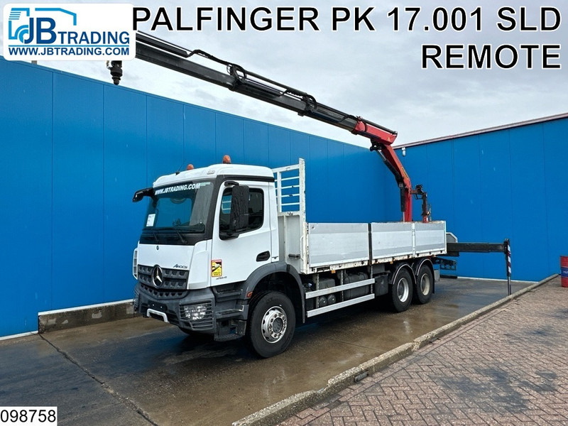 Mercedes-Benz Arocs 2640 6X4, EURO 6, Retarder, Palfinger - 드롭사이드/ 플랫베드 트럭, 크레인 트럭 : 사진 1 Mercedes-Benz Arocs 2640 6X4, EURO 6, Retarder, Palfinger - 드롭사이드/ 플랫베드 트럭, 크레인 트럭 : 사진 1