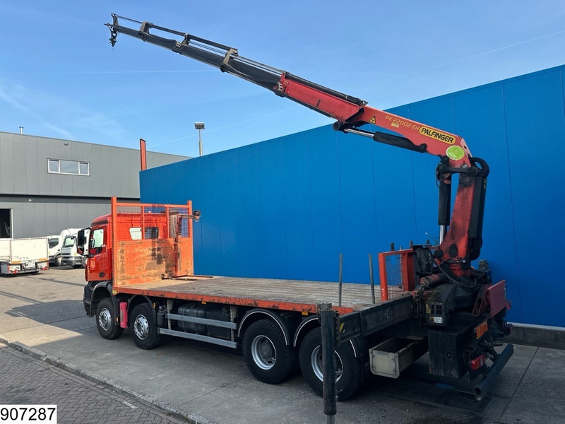 Mercedes-Benz Arocs 3240 8X4, EURO 6, Steel suspension, Palfinger - 드롭사이드/ 플랫베드 트럭, 크레인 트럭 : 사진 4 Mercedes-Benz Arocs 3240 8X4, EURO 6, Steel suspension, Palfinger - 드롭사이드/ 플랫베드 트럭, 크레인 트럭 : 사진 4