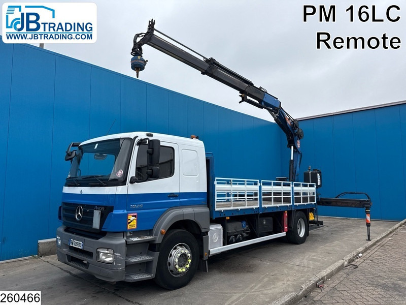 Mercedes-Benz Axor 1829 Manual, PM, Remote control - 드롭사이드/ 플랫베드 트럭, 크레인 트럭 : 사진 1 Mercedes-Benz Axor 1829 Manual, PM, Remote control - 드롭사이드/ 플랫베드 트럭, 크레인 트럭 : 사진 1