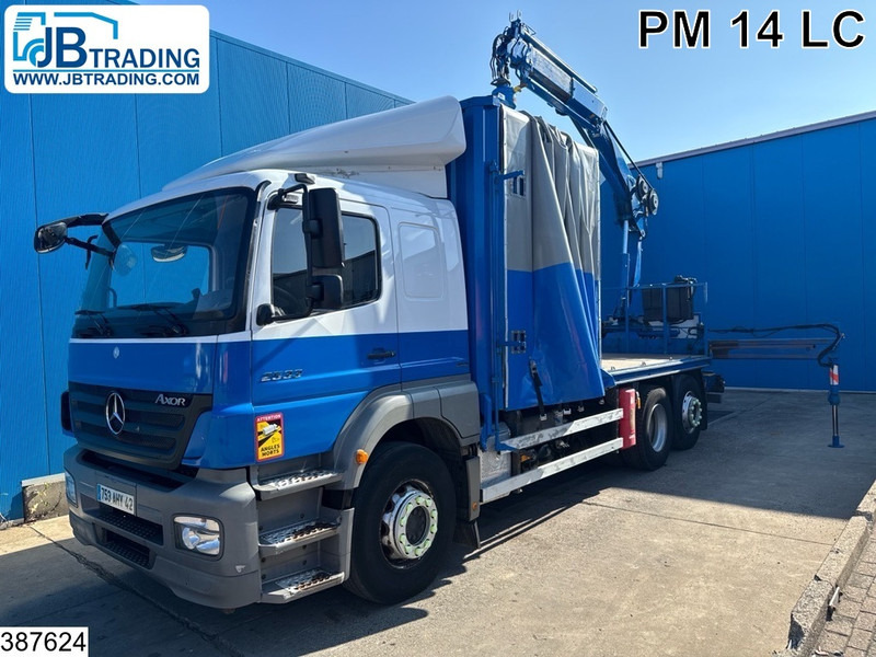 Mercedes-Benz Axor 2533 6X2, PM, Remote - 드롭사이드/ 플랫베드 트럭, 크레인 트럭 : 사진 1 Mercedes-Benz Axor 2533 6X2, PM, Remote - 드롭사이드/ 플랫베드 트럭, 크레인 트럭 : 사진 1