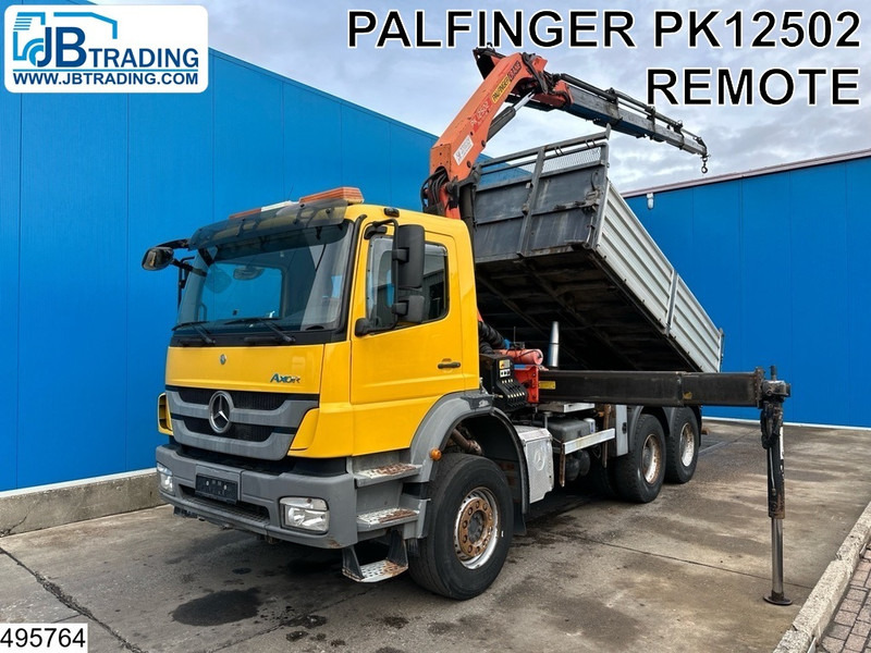 Mercedes-Benz Axor 2629 EURO 5, Palfinger, Remote, Steel - 덤프트럭, 크레인 트럭 : 사진 1 Mercedes-Benz Axor 2629 EURO 5, Palfinger, Remote, Steel - 덤프트럭, 크레인 트럭 : 사진 1