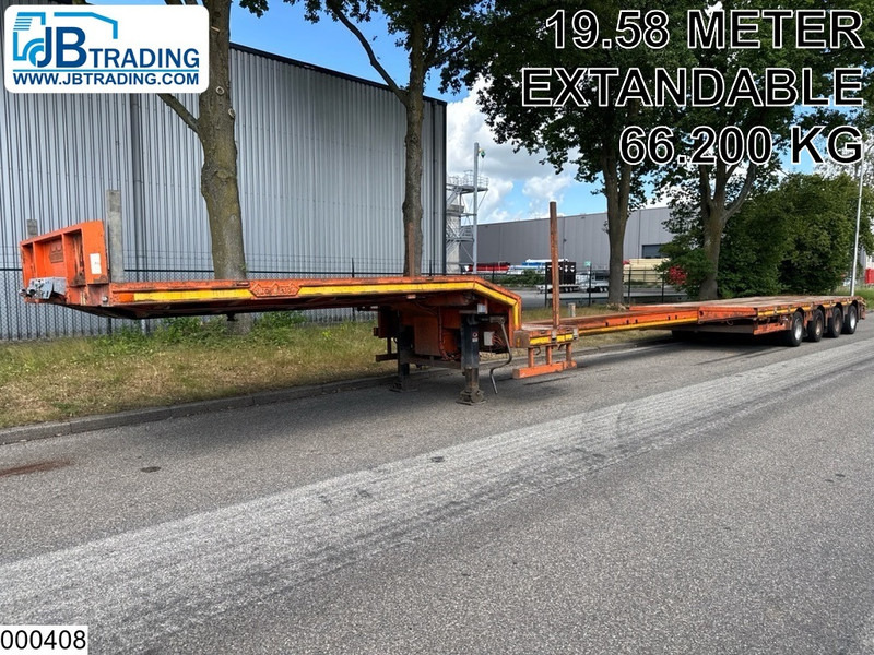 Nooteboom Lowbed 19.58 Meter, Extandable, Twistlocks - 저하대 세미 트레일러 : 사진 1 Nooteboom Lowbed 19.58 Meter, Extandable, Twistlocks - 저하대 세미 트레일러 : 사진 1