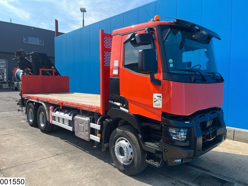 Renault C 380 6x4, EURO 6, Hiab, Remote, Steel Suspension - 드롭사이드/ 플랫베드 트럭, 크레인 트럭 : 사진 3 Renault C 380 6x4, EURO 6, Hiab, Remote, Steel Suspension - 드롭사이드/ 플랫베드 트럭, 크레인 트럭 : 사진 3
