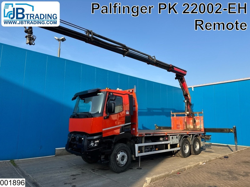 Renault C 430 6x4, EURO 6, Retarder, Palfinger,Remote - 드롭사이드/ 플랫베드 트럭, 크레인 트럭 : 사진 1 Renault C 430 6x4, EURO 6, Retarder, Palfinger,Remote - 드롭사이드/ 플랫베드 트럭, 크레인 트럭 : 사진 1