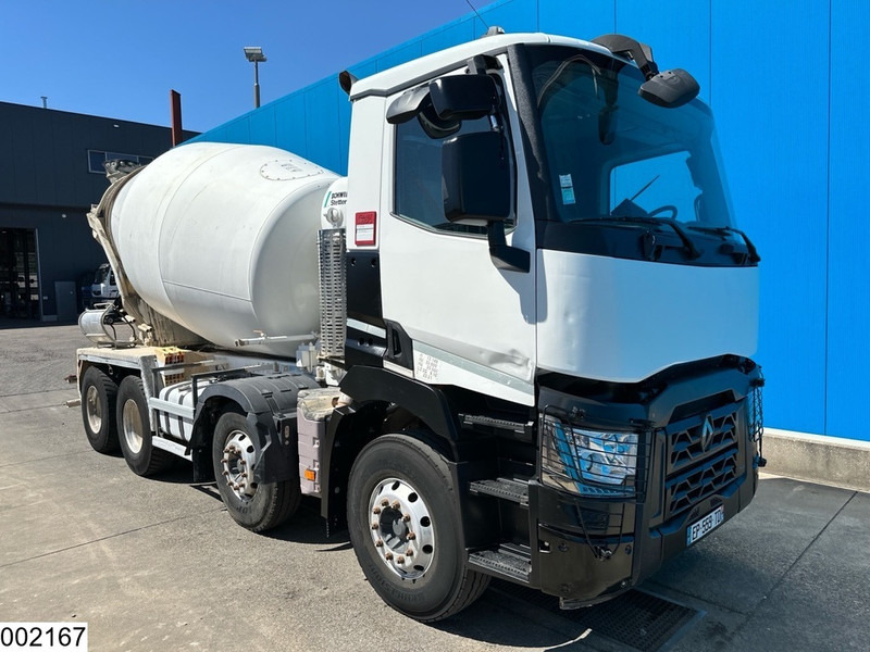 Renault C 430 8X4, EURO 6, Steel suspension, Stetter 9m3 - 콘크리트 믹서 트럭 : 사진 2 Renault C 430 8X4, EURO 6, Steel suspension, Stetter 9m3 - 콘크리트 믹서 트럭 : 사진 2