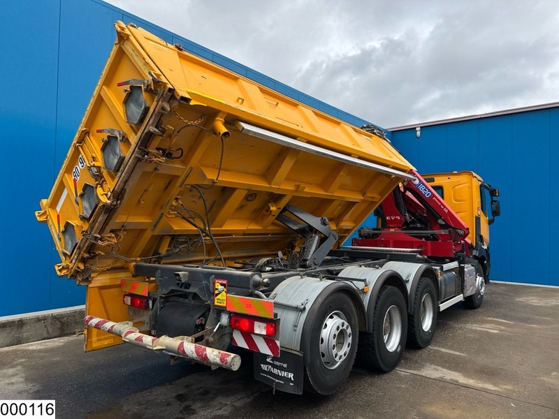 Renault C 430 8x4, EURO 6, HMF, Garnier - 덤프트럭, 크레인 트럭 : 사진 2 Renault C 430 8x4, EURO 6, HMF, Garnier - 덤프트럭, 크레인 트럭 : 사진 2