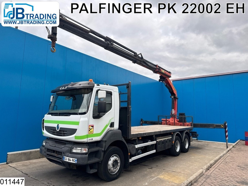 Renault Kerax 380 Dxi 6X4, EURO 5, Palfinger, Manual - 드롭사이드/ 플랫베드 트럭, 크레인 트럭 : 사진 1 Renault Kerax 380 Dxi 6X4, EURO 5, Palfinger, Manual - 드롭사이드/ 플랫베드 트럭, 크레인 트럭 : 사진 1