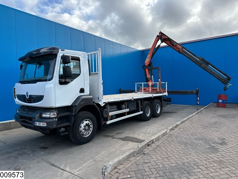 Renault Kerax 380 Dxi 6X4, EURO 6, Retarder, Palfinger, Remote - 드롭사이드/ 플랫베드 트럭, 크레인 트럭 : 사진 2 Renault Kerax 380 Dxi 6X4, EURO 6, Retarder, Palfinger, Remote - 드롭사이드/ 플랫베드 트럭, 크레인 트럭 : 사진 2