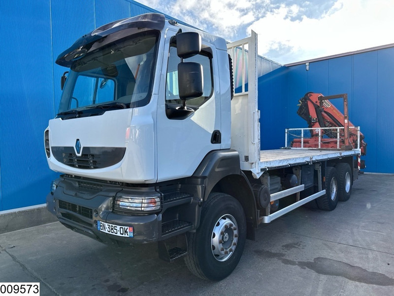 Renault Kerax 380 Dxi 6X4, EURO 6, Retarder, Palfinger, Remote - 드롭사이드/ 플랫베드 트럭, 크레인 트럭 : 사진 3 Renault Kerax 380 Dxi 6X4, EURO 6, Retarder, Palfinger, Remote - 드롭사이드/ 플랫베드 트럭, 크레인 트럭 : 사진 3
