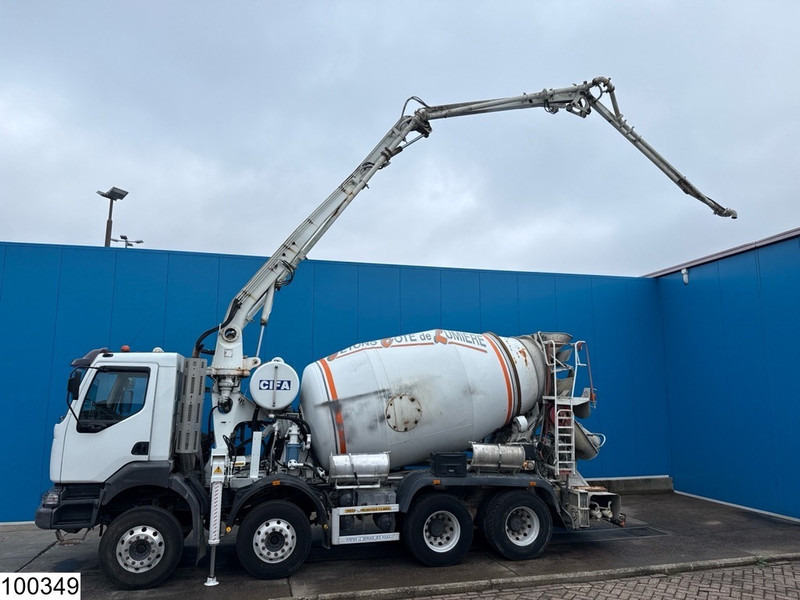 콘크리트 펌프 트럭 Renault Kerax 420 8x4, EURO 3, Cifa MK20, 9m3 : 사진 15 콘크리트 펌프 트럭 Renault Kerax 420 8x4, EURO 3, Cifa MK20, 9m3 : 사진 15