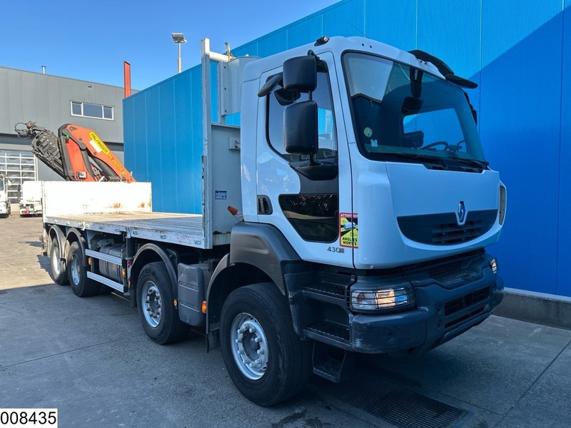 Renault Kerax 430 Dxi 8x4, EURO 5, Palfinger, Remote, Steel suspenion - 드롭사이드/ 플랫베드 트럭, 크레인 트럭 : 사진 3 Renault Kerax 430 Dxi 8x4, EURO 5, Palfinger, Remote, Steel suspenion - 드롭사이드/ 플랫베드 트럭, 크레인 트럭 : 사진 3