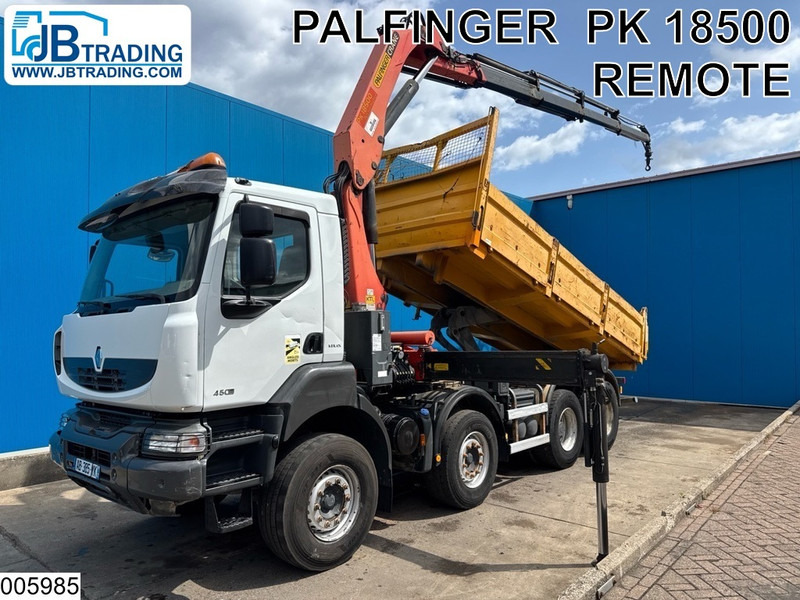 Renault Kerax 450 Dxi 8X4, Manual, Steel suspension, Retarder - 덤프트럭, 크레인 트럭 : 사진 1 Renault Kerax 450 Dxi 8X4, Manual, Steel suspension, Retarder - 덤프트럭, 크레인 트럭 : 사진 1