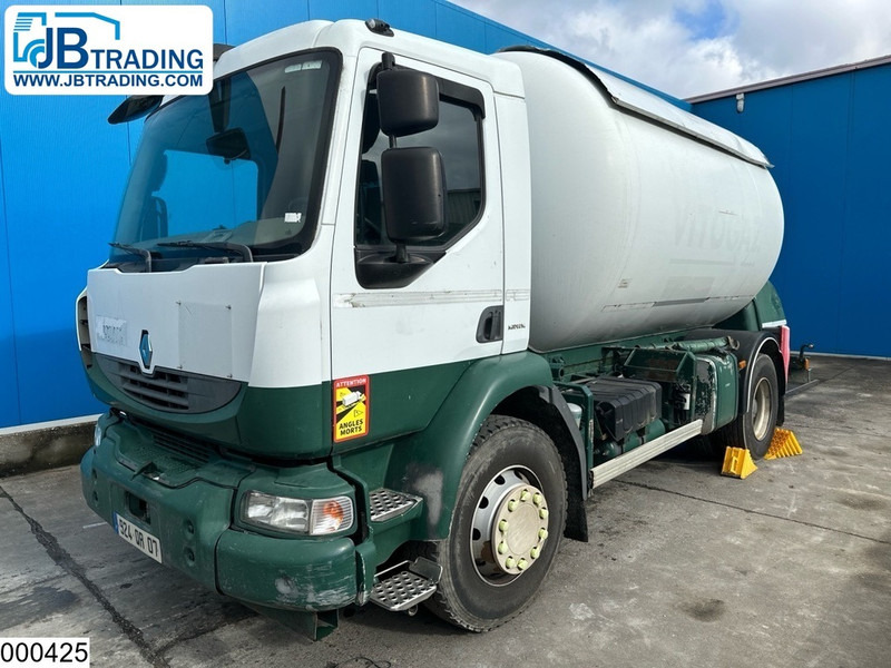 Renault Midlum 210 15802 Liter, LPG GPL, Gastank, Steel suspension - 유조트럭 : 사진 1 Renault Midlum 210 15802 Liter, LPG GPL, Gastank, Steel suspension - 유조트럭 : 사진 1