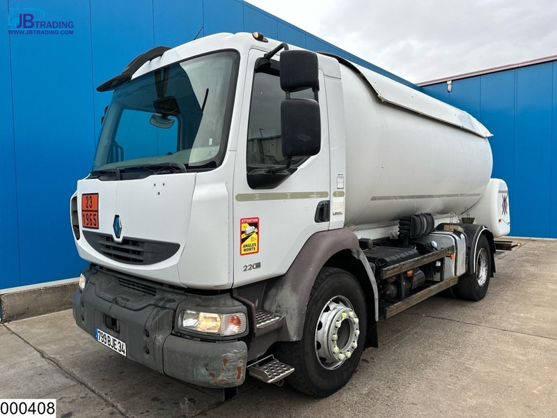 Renault Midlum 220 15985 Liter, LPG GPL, Gastank, Steel suspension - 유조트럭 : 사진 1 Renault Midlum 220 15985 Liter, LPG GPL, Gastank, Steel suspension - 유조트럭 : 사진 1