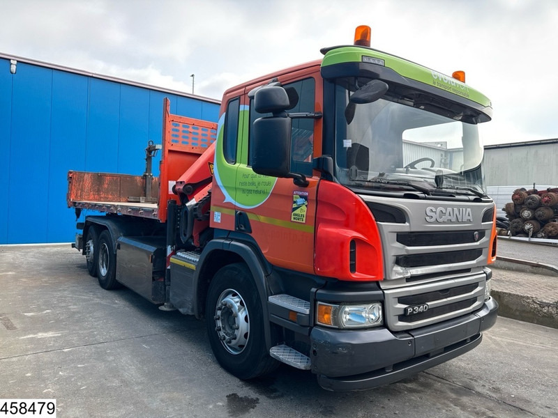 Scania P 340 6x2, CNG, Retarder, Palfinger, Remote - 덤프트럭, 크레인 트럭 : 사진 3 Scania P 340 6x2, CNG, Retarder, Palfinger, Remote - 덤프트럭, 크레인 트럭 : 사진 3