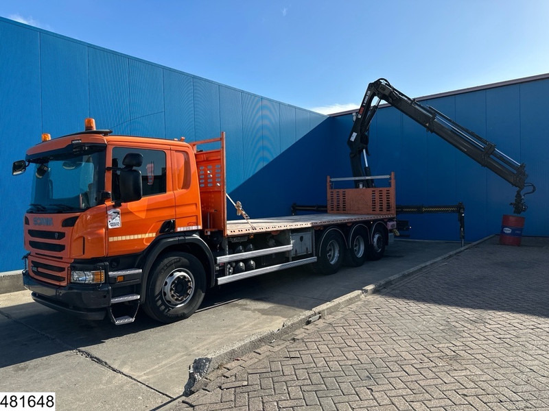 Scania P 410 8x4, EURO 6, HIAB, Remote - 드롭사이드/ 플랫베드 트럭, 크레인 트럭 : 사진 2 Scania P 410 8x4, EURO 6, HIAB, Remote - 드롭사이드/ 플랫베드 트럭, 크레인 트럭 : 사진 2