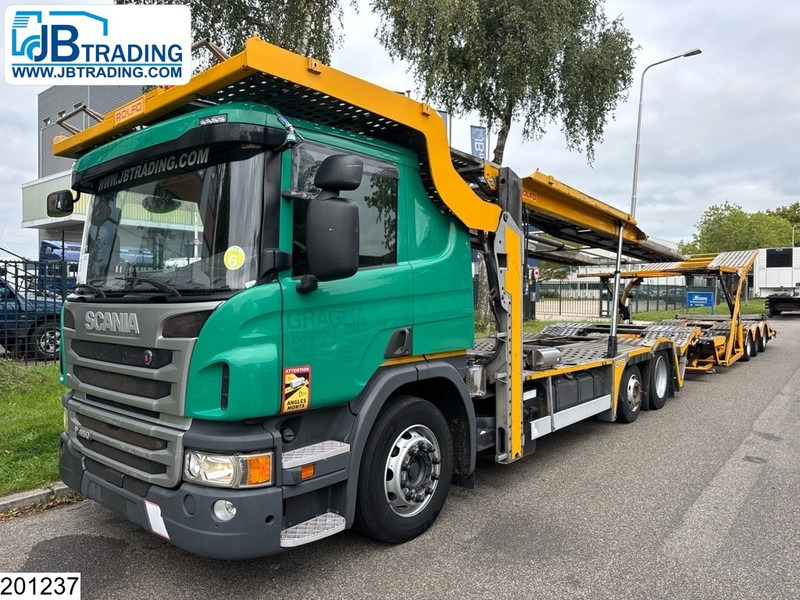 Scania P 450 6x2, EURO 6, Combi, Rolfo, Retarder - 자동 운반 장치 트럭 : 사진 1 Scania P 450 6x2, EURO 6, Combi, Rolfo, Retarder - 자동 운반 장치 트럭 : 사진 1