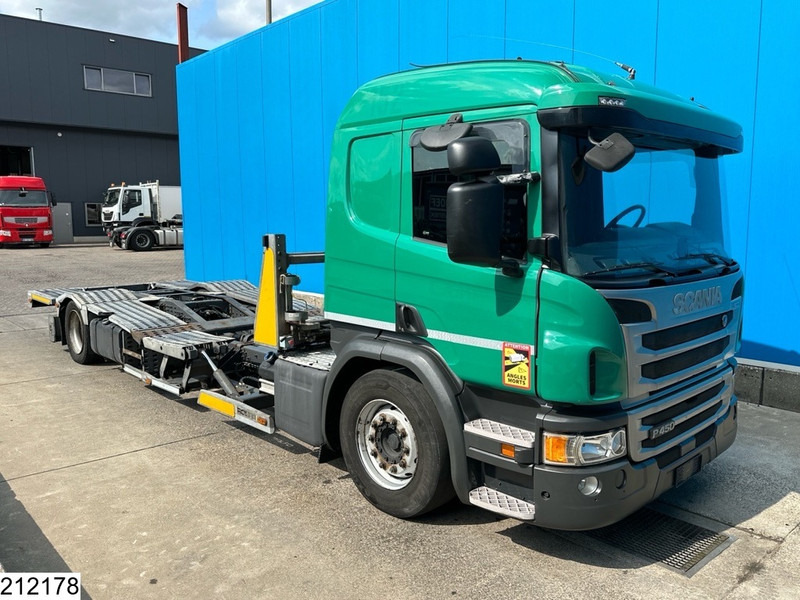 Scania P 450 EURO 6, Retarder, Hydraulic - 자동 운반 장치 트럭 : 사진 2 Scania P 450 EURO 6, Retarder, Hydraulic - 자동 운반 장치 트럭 : 사진 2