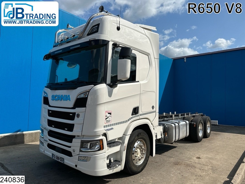 Scania R 650 6X4, EURO 6, Retarder, PTO - 캡 새시 트럭 : 사진 1 Scania R 650 6X4, EURO 6, Retarder, PTO - 캡 새시 트럭 : 사진 1