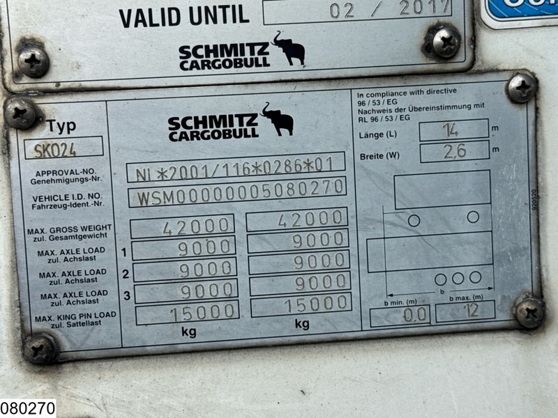 Schmitz Cargobull Koel vries Carrier Vector 1550, Dhollandia - 냉동 세미 트레일러 : 사진 4 Schmitz Cargobull Koel vries Carrier Vector 1550, Dhollandia - 냉동 세미 트레일러 : 사진 4