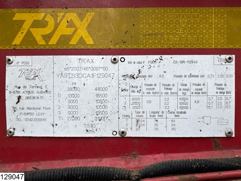Trax open laadbak Timber transport, Kesla 2014 - 목재 세미 트레일러 : 사진 4 Trax open laadbak Timber transport, Kesla 2014 - 목재 세미 트레일러 : 사진 4