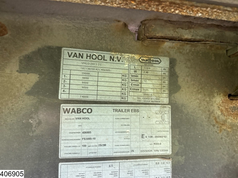 Van Hool Tautliner - 커튼사이더 세미 트레일러 : 사진 5 Van Hool Tautliner - 커튼사이더 세미 트레일러 : 사진 5