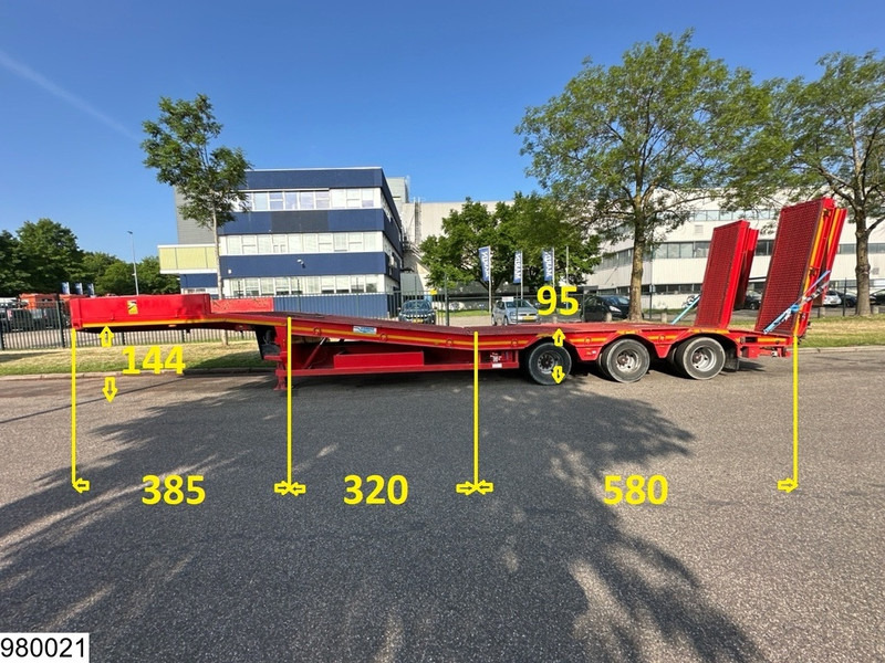 Verem Lowbed 45,000KG, Steering axle, Hydraulic, Winch - 저하대 세미 트레일러 : 사진 2 Verem Lowbed 45,000KG, Steering axle, Hydraulic, Winch - 저하대 세미 트레일러 : 사진 2