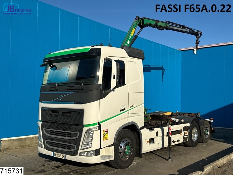 Volvo FH 540 6x2, EURO 6, Fassi, Dalby, Hydraulic - 후크 리프트 트럭, 크레인 트럭 : 사진 1 Volvo FH 540 6x2, EURO 6, Fassi, Dalby, Hydraulic - 후크 리프트 트럭, 크레인 트럭 : 사진 1