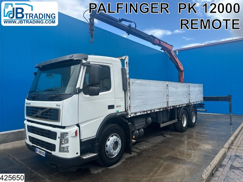 Volvo FM 300 6 X 2, Manual, Steel suspension, Palfinger - 드롭사이드/ 플랫베드 트럭, 크레인 트럭 : 사진 1 Volvo FM 300 6 X 2, Manual, Steel suspension, Palfinger - 드롭사이드/ 플랫베드 트럭, 크레인 트럭 : 사진 1