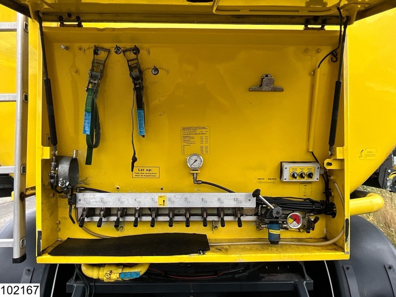 WELGRO Bulk 60 m3, 10 compartments, 3x steering - 유조 세미 트레일러 : 사진 5 WELGRO Bulk 60 m3, 10 compartments, 3x steering - 유조 세미 트레일러 : 사진 5