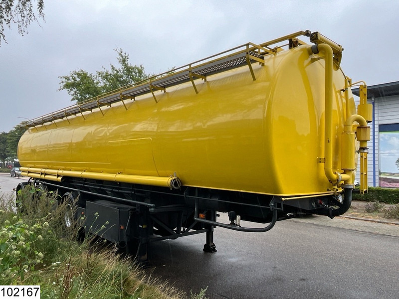 WELGRO Bulk 60 m3, 10 compartments, 3x steering - 유조 세미 트레일러 : 사진 4 WELGRO Bulk 60 m3, 10 compartments, 3x steering - 유조 세미 트레일러 : 사진 4