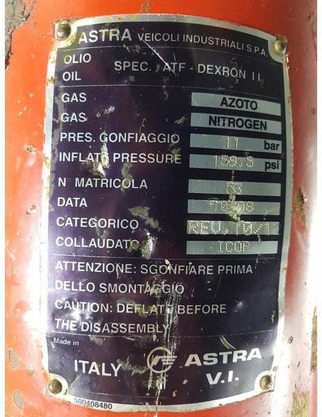 ASTRA RD32C - Support cylinder/Stuetzzylinder - 유압 건설기계 용 : 사진 4 ASTRA RD32C - Support cylinder/Stuetzzylinder - 유압 건설기계 용 : 사진 4