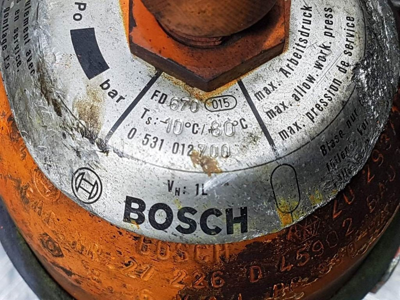 Atlas 1704MH-Bosch 0531012700-Accumulator/Hydrospeicher - 유압 건설기계 용 : 사진 4 Atlas 1704MH-Bosch 0531012700-Accumulator/Hydrospeicher - 유압 건설기계 용 : 사진 4