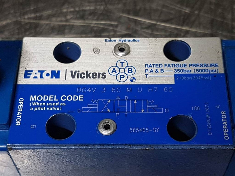 EATON DG4V36CMUH760-565465-SY-Valve/Ventile/Ventiel - 유압 : 사진 4 EATON DG4V36CMUH760-565465-SY-Valve/Ventile/Ventiel - 유압 : 사진 4